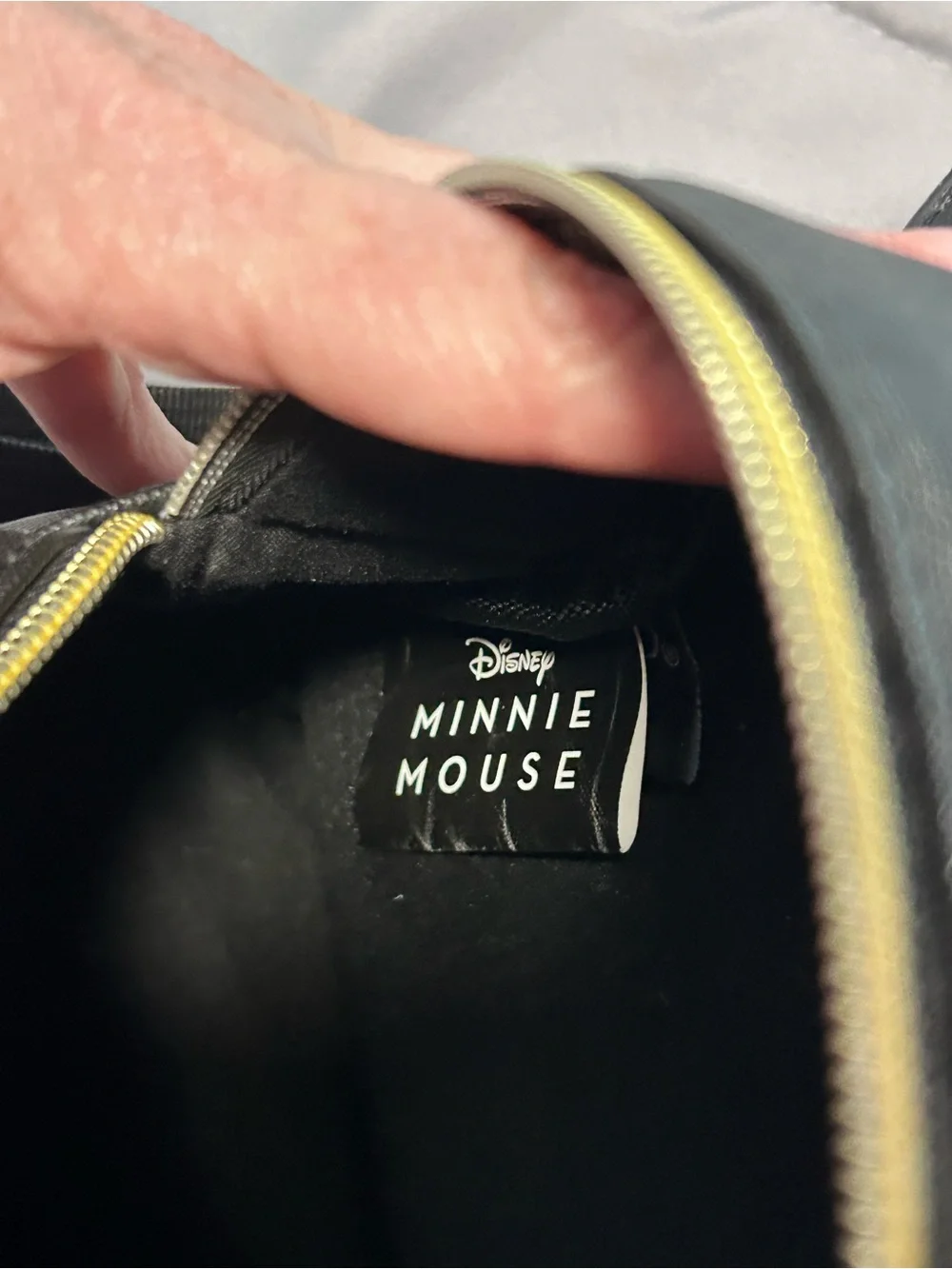 Disney Minnie Mouse Bioworld Pink & Black Backpack Purse